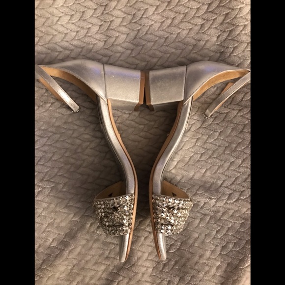 Badgley Mischka Formal/Wedding Shoes Size 5.5 - Picture 3 of 7